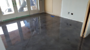 Repair work completed on epoxy floor in Winston Salem by Winston Salem Epoxy Flooring