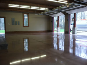 Polished Epoxy Garage Floor in Winston Salem created by Winston Salem Epoxy Flooring